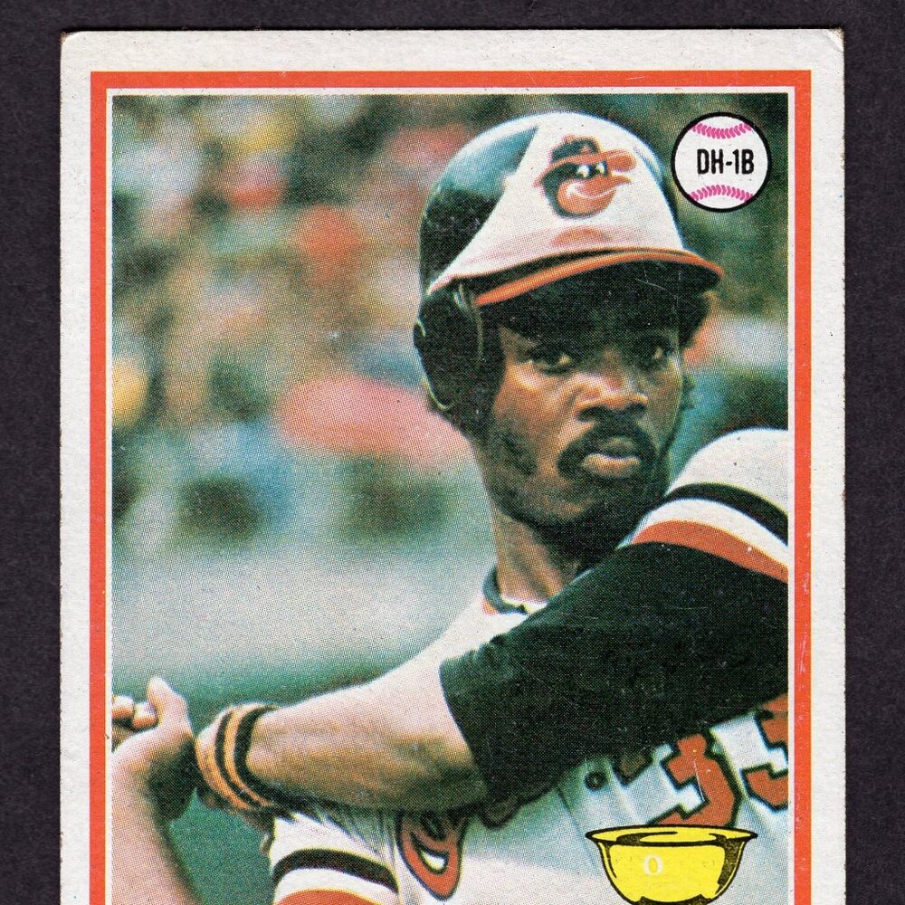 1978 Topps Baseball EDDIE MURRAY ALL-STAR CUP ROOKIE RC, Orioles HOFER
